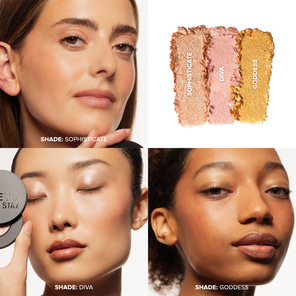 NUDESTIX NUDE EYE LIGHTS STAX SET (SET DE MAQUILLAJE)